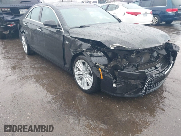 2024 Cadillac CT4 Premium Luxury with VIN 1G6DB5RK3R0106665, listed as a IAAI auction lot 41865633 with 38,920 mi miles. Bid and sale history available at carsss.com. Image 6.