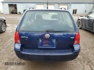 2005 Volkswagen Jetta GLS with VIN WVWSR61J85W017416, listed as a Copart auction lot 83843154 with 136,532 mi miles and Clean title. Bid and sale history available at DreamBid. Image 6.