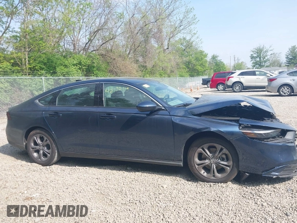 2024 Honda Accord EX with VIN 1HGCY1F39RA073695, listed as a IAAI auction lot 42132115 with 9,824 mi miles and . Bid and sale history available at DreamBid. Image 13.