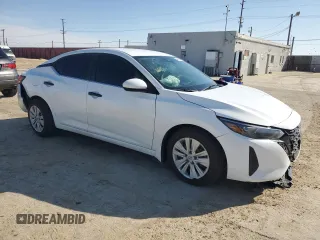 2024 Nissan Sentra S with VIN 3N1AB8BV1RY363886, listed as a Copart auction lot 49646425 with 14,732 mi miles and Salvage Title. Bid and sale history available at carsss.com. Image 4.