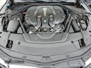2018 BMW 7 Series ALPINA B7 xDrive with VIN WBA7F2C5XJG423609, listed as a Copart auction lot 73530954 with 63,190 mi miles and Salvage Title. Bid and sale history available at carsss.com. Image 12.