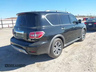 2018 Nissan Armada Platinum with VIN JN8AY2ND5J9060023, listed as a IAAI auction lot 41105928 with 111,290 mi miles. Bid and sale history available at carsss.com. Image 4.