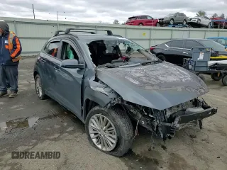 2021 Hyundai Kona SEL Plus with VIN KM8K6CAA0MU700806, listed as a Copart auction lot 49539155 with 0 mi miles and Salvage Title. Bid and sale history available at carsss.com. Image 10.