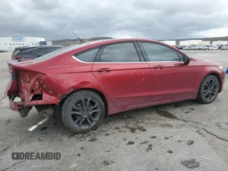 2018 Ford Fusion SE with VIN 3FA6P0H71JR240222, listed as a Copart auction lot 51106635 with 62,778 mi miles and Salvage Title. Bid and sale history available at carsss.com. Image 3.