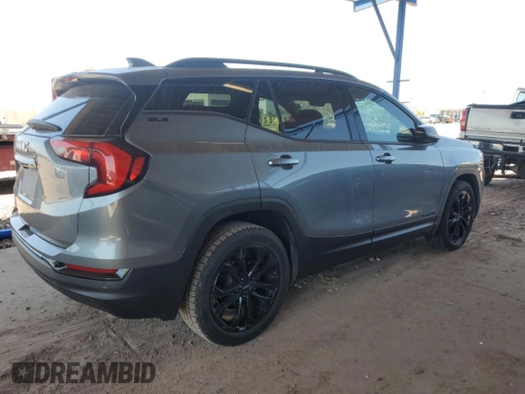 2020 GMC Terrain SLE z VIN 3GKALMEV4LL307450, wystawiony jako Copart lot #51981875 z przebiegiem 101 370 mil mil oraz Szkoda całkowita • Salvage title. Historia ofert i sprzedaży dostępna na DreamBid. Obrazek 3.