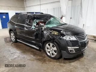 2017 Chevrolet Traverse Premier with VIN 1GNKVJKD3HJ313623, listed as a Copart auction lot 48889755 with 152,398 mi miles and Salvage Title. Bid and sale history available at DreamBid. Image 4.
