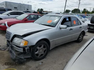 1999 Mercedes-Benz C 230/260/280/320 with VIN WDBHA24GXXA753413, listed as a Copart auction lot 66229924 with Not Provided miles and Salvage Title. Bid and sale history available at carsss.com. Image 1.