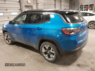2018 Jeep Compass Limited z VIN 3C4NJCCB2JT489622, wystawiony jako IAAI lot #41567571 z przebiegiem 67 884 mil mil oraz . Historia ofert i sprzedaży dostępna na DreamBid. Obrazek 3.