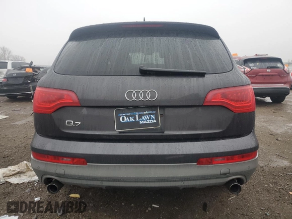 2011 Audi Q7 Premium Plus with VIN WA1LGAFE6BD002486, listed as a Copart auction lot 51846505 with 152,277 mi miles and Salvage title. Bid and sale history available at DreamBid. Image 6.
