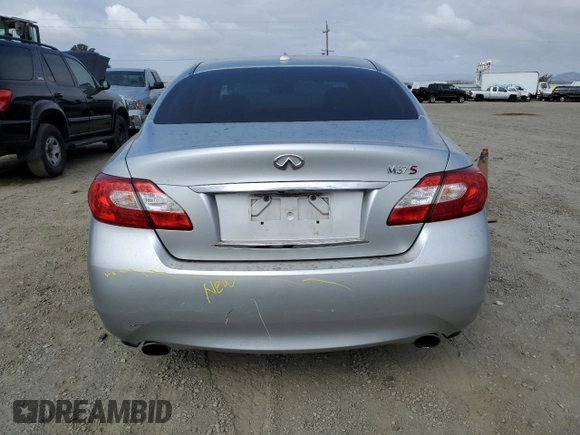 2011 Infiniti M37 with VIN JN1BY1AP7BM321003, listed as a Copart auction lot 71838584 with 138,823 mi miles and Salvage Title. Bid and sale history available at carsss.com. Image 6.