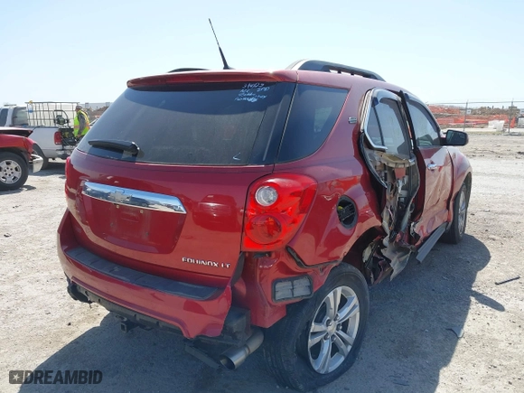 2013 Chevrolet Equinox LT with VIN 2GNFLPE38D6111140, listed as a IAAI auction lot 41850186 with 65,642 mi miles. Bid and sale history available at carsss.com. Image 4.
