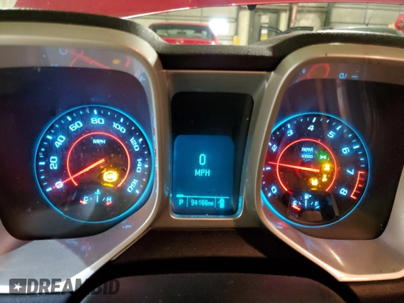 2013 Chevrolet Camaro LT with VIN 2G1FB1E35D9116666, listed as a Copart auction lot 53455895 with 94,166 mi miles and Salvage title. Bid and sale history available at DreamBid. Image 9.