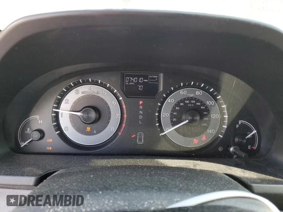 2016 Honda Odyssey EX-L with VIN 5FNRL5H67GB026899, listed as a Copart auction lot 51612295 with 74,010 mi miles and Salvage Title. Bid and sale history available at DreamBid. Image 9.