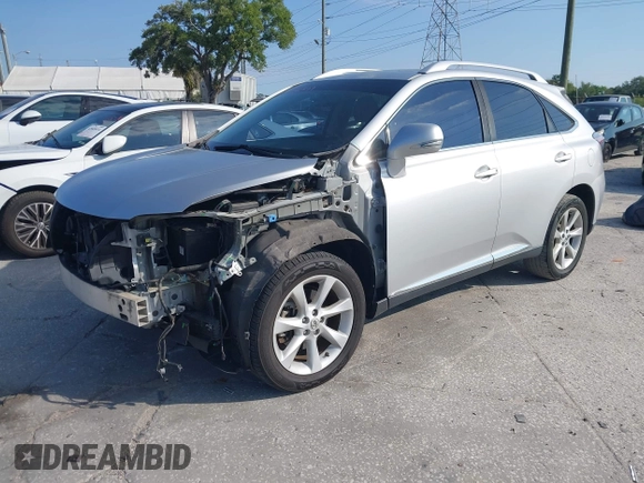 2011 Lexus RX 350 with VIN JTJZK1BA0B2003000, listed as a IAAI auction lot 42046579 with 94,772 mi miles. Bid and sale history available at carsss.com. Image 2.