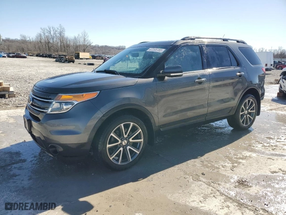 2015 Ford Explorer XLT with VIN 1FM5K8D86FGA02443, listed as a Copart auction lot 47265755 with 184,240 mi miles and Salvage Title. Bid and sale history available at carsss.com. Image 1.