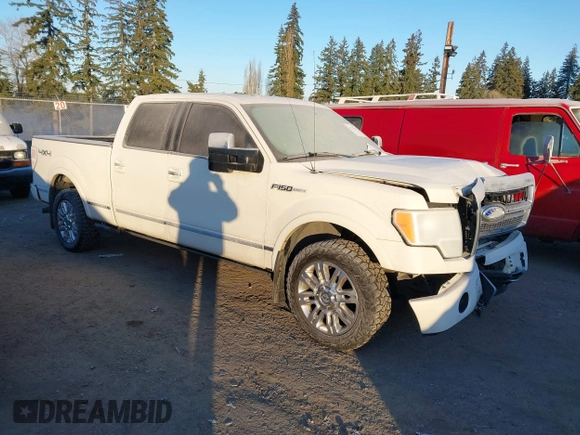 2009 Ford F-150 XL with VIN 1FTPW14V19FA43426, listed as a IAAI auction lot 41448065 with 180,394 mi miles and . Bid and sale history available at DreamBid. Image 1.