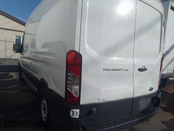 2019 Ford Transit with VIN 1FTYE2CM9KKB09353, listed as a IAAI auction lot 38121359 with 131,124 mi miles and . Bid and sale history available at DreamBid. Image 3.