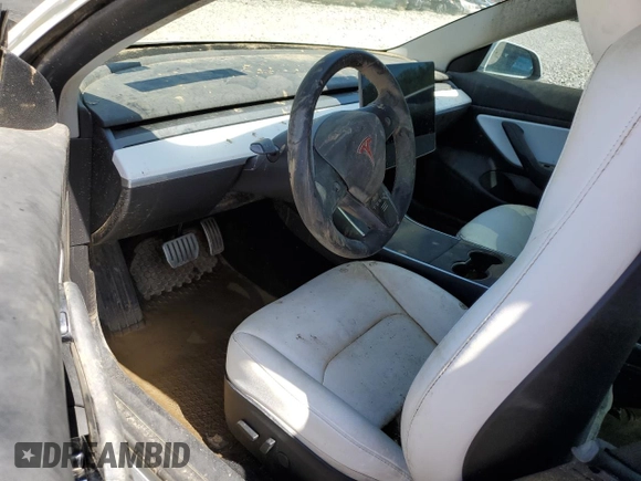 2019 Tesla Model 3 Mid Range with VIN 5YJ3E1EA3KF509087, listed as a Copart auction lot 46364865 with Not Provided miles and Salvage Title. Bid and sale history available at DreamBid. Image 8.