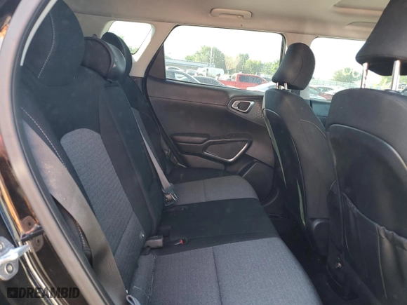 2021 Kia Soul EX with VIN KNDJ33AUXM7744619, listed as a Copart auction lot 58099024 with 49,900 mi miles and Salvage Title. Bid and sale history available at carsss.com. Image 11.