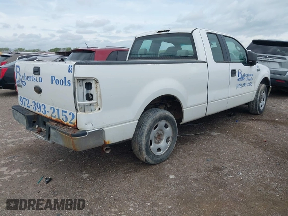 2006 Ford F-150 STX with VIN 1FTRX12W56FA46360, listed as a IAAI auction lot 41908105 with 1 mi miles. Bid and sale history available at carsss.com. Image 4.