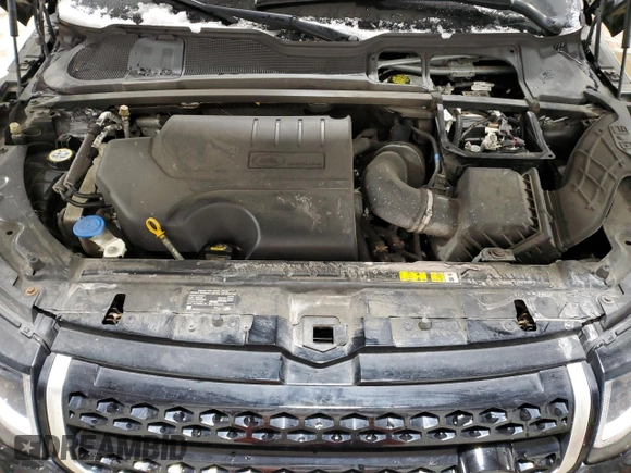 2019 Land Rover Range Rover Evoque SE with VIN SALVP2RX4KH327933, listed as a Copart auction lot 46144205 with 68,086 mi miles and Salvage title. Bid and sale history available at DreamBid. Image 12.