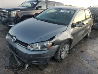 2015 Volkswagen Golf TSI S z VIN 3VW817AUXFM093638, wystawiony jako Copart lot #42875905 z przebiegiem Nie podano mil oraz Szkoda całkowita • Salvage title. Historia ofert i sprzedaży dostępna na DreamBid. Obrazek 1.