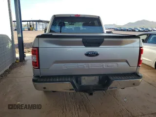 2018 Ford F-150 XL with VIN 1FTEW1E58JFA19859, listed as a Copart auction lot 63862625 with 77,463 mi miles and Salvage title. Bid and sale history available at DreamBid. Image 6.