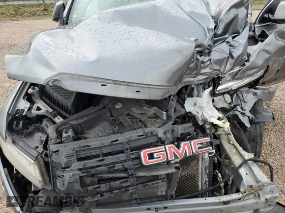 2020 GMC Acadia SLE z VIN 1GKKNKLA1LZ167028, wystawiony jako Copart lot #42650345 z przebiegiem Nie podano mil oraz Czysty tytuł • Clean title. Historia ofert i sprzedaży dostępna na DreamBid. Obrazek 12.