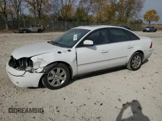 2005 Ford Five Hundred SEL with VIN 1FAFP24135G191762, listed as a Copart auction lot 77334394 with 117,630 mi miles and Salvage Title. Bid and sale history available at carsss.com. Image 1.