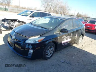 2011 Toyota Prius I with VIN JTDKN3DU4B0277746, listed as a IAAI auction lot 41892793 with 205,328 mi miles. Bid and sale history available at carsss.com. Image 2.