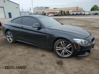 2014 BMW 4 Series 435i xDrive z VIN WBA3R5C5XEK188672, wystawiony jako Copart lot #62351875 z przebiegiem 58 889 mil mil oraz Szkoda całkowita • Salvage title. Historia ofert i sprzedaży dostępna na DreamBid. Obrazek 4.