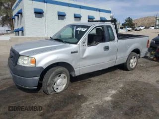 2007 Ford F-150 XL with VIN 1FTRF12227KD43076, listed as a Copart auction lot 76125294 with 98,730 mi miles and Salvage title. Bid and sale history available at DreamBid. Image 1.