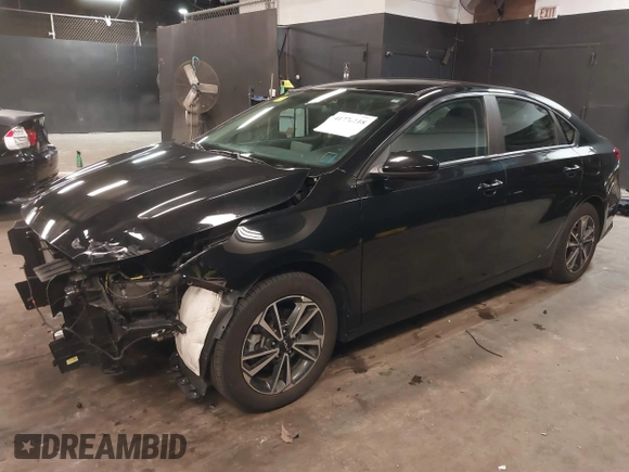 2024 Kia Forte LXS with VIN 3KPF24AD6RE745031, listed as a IAAI auction lot 41776118 with 18,093 mi miles and . Bid and sale history available at DreamBid. Image 2.