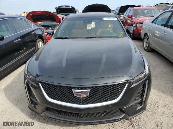 2023 Cadillac CT5 Sport with VIN 1G6DU5RK4P0118735, listed as a Copart auction lot 75084164 with 0 mi miles and Non Repairable. Bid and sale history available at carsss.com. Image 5.