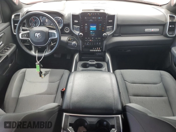 2022 Ram 1500 Lone Star with VIN 1C6RREFT1NN124615, listed as a Copart auction lot 56849265 with 89,947 mi miles and Salvage title. Bid and sale history available at DreamBid. Image 8.