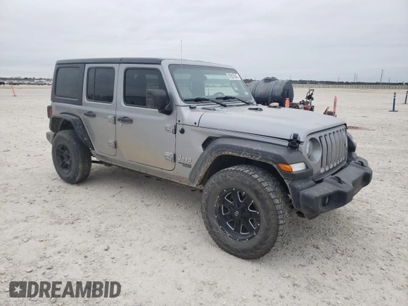 2021 Jeep Wrangler Unlimited 80th Anniversary with VIN 1C4HJXDN7MW680450, listed as a Copart auction lot 87807545 with 117,275 mi miles and Salvage title. Bid and sale history available at DreamBid. Image 4.