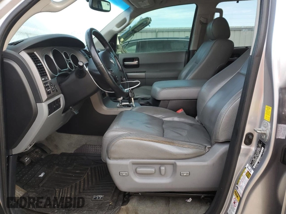 2010 Toyota Sequoia Ltd with VIN 5TDJY5G15AS027573, listed as a Copart auction lot 43267445 with 210,390 mi miles and Salvage Title. Bid and sale history available at carsss.com. Image 7.