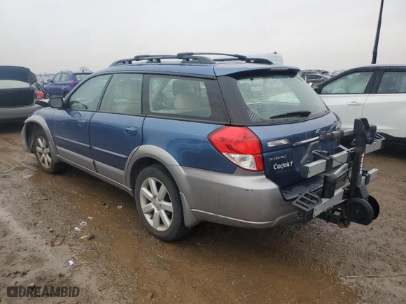2008 Subaru Outback (Natl) Ltd with VIN 4S4BP62C987325792, listed as a Copart auction lot 81004454 with 0 mi miles and Salvage Title. Bid and sale history available at carsss.com. Image 2.