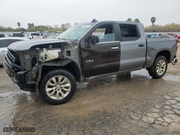 2022 Chevrolet Silverado 1500 LTD LT Trail Boss with VIN 1GCPYFED4NZ183976, listed as a Copart auction lot 42635115 with NaN miles and Salvage Title. Bid and sale history available at carsss.com. Image 1.