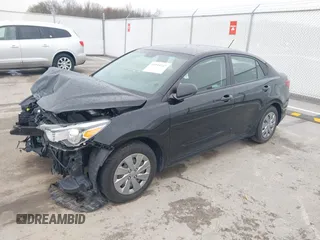2019 Kia Rio S with VIN 3KPA24AB0KE180046, listed as a IAAI auction lot 41918142 with 98,055 mi miles. Bid and sale history available at carsss.com. Image 17.