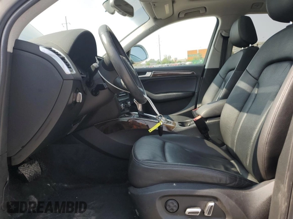 2014 Audi Q5 Premium Plus with VIN WA1DGAFP5EA078423, listed as a Copart auction lot 59508495 with 90,617 mi miles and Salvage title. Bid and sale history available at DreamBid. Image 7.