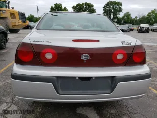 2002 Chevrolet Impala with VIN 2G1WF55K729114823, listed as a Copart auction lot 56903504 with 160,413 mi miles and Salvage Title. Bid and sale history available at carsss.com. Image 6.