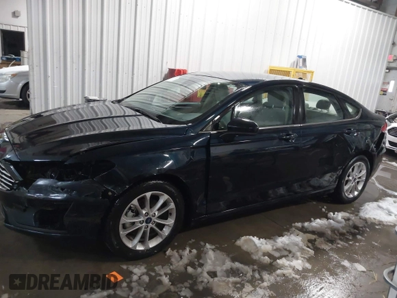 2020 Ford Fusion SE with VIN 3FA6P0HD0LR111817, listed as a IAAI auction lot 41542207 with 59,718 mi miles. Bid and sale history available at carsss.com. Image 14.