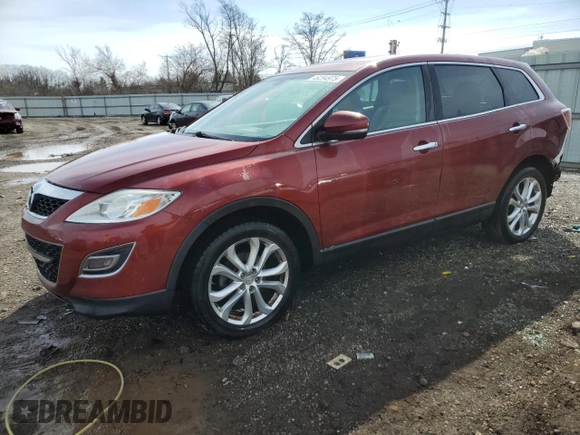2012 Mazda CX-9 Grand Touring with VIN JM3TB3DA7C0368120, listed as a Copart auction lot 49294975 with 98,071 mi miles and Salvage Title. Bid and sale history available at DreamBid. Image 1.