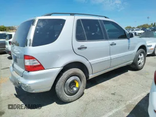2004 Mercedes-Benz M-Class 3.5L with VIN 4JGAB57E24A463931, listed as a Copart auction lot 66799564 with 196,731 mi miles and Salvage Title. Bid and sale history available at carsss.com. Image 3.