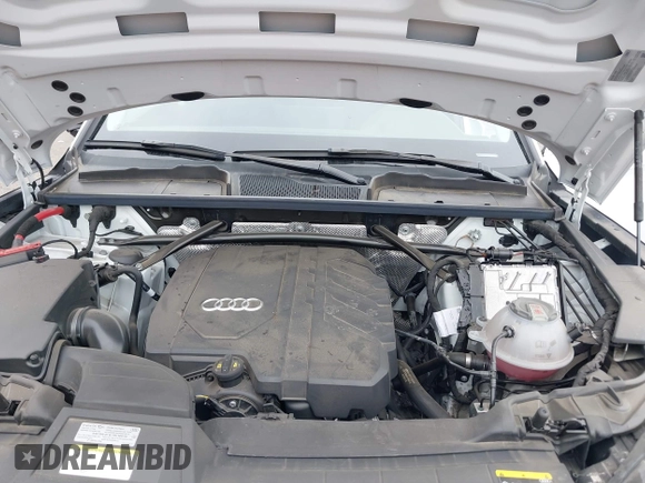 2022 Audi Q5 S line Premium Plus with VIN WA1EAAFYXN2075073, listed as a IAAI auction lot 42444448 with 16,404 mi miles and . Bid and sale history available at DreamBid. Image 10.