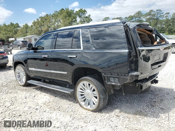 2016 Cadillac Escalade Platinum z VIN 1GYS4DKJ0GR165640, wystawiony jako Copart lot #52453805 z przebiegiem 103 086 mil mil oraz Szkoda całkowita • Salvage title. Historia ofert i sprzedaży dostępna na DreamBid. Obrazek 2.