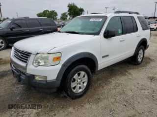 2007 Ford Explorer XLT with VIN 1FMEU73E67UA34243, listed as a Copart auction lot 61858635 with 207,049 mi miles and Salvage title. Bid and sale history available at DreamBid. Image 1.