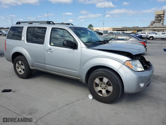 2011 Nissan Pathfinder Silver with VIN 5N1AR1NNXBC618685, listed as a Copart auction lot 48965615 with 112,150 mi miles and Salvage Title. Bid and sale history available at carsss.com. Image 4.