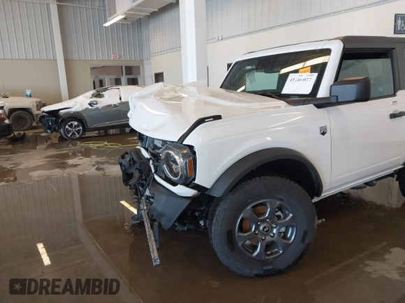 2022 Ford Bronco with VIN 1FMDE5AP7NLB47297, listed as a IAAI auction lot 41260077 with 19,780 mi miles. Bid and sale history available at carsss.com. Image 19.